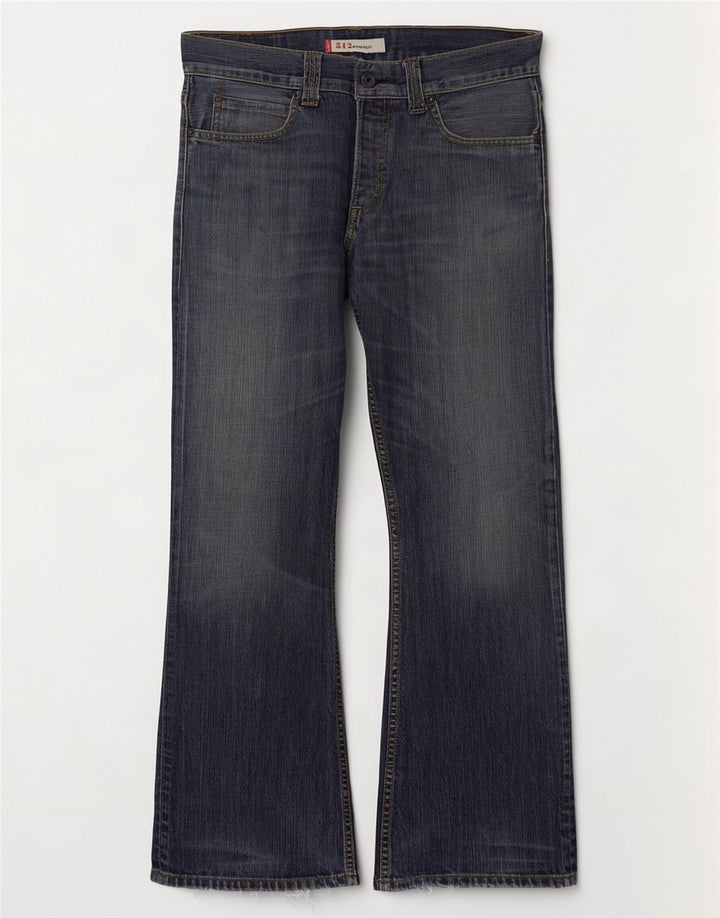 Levi's Jean 512 Bootcut Homme Bleu W34 L32 Coton