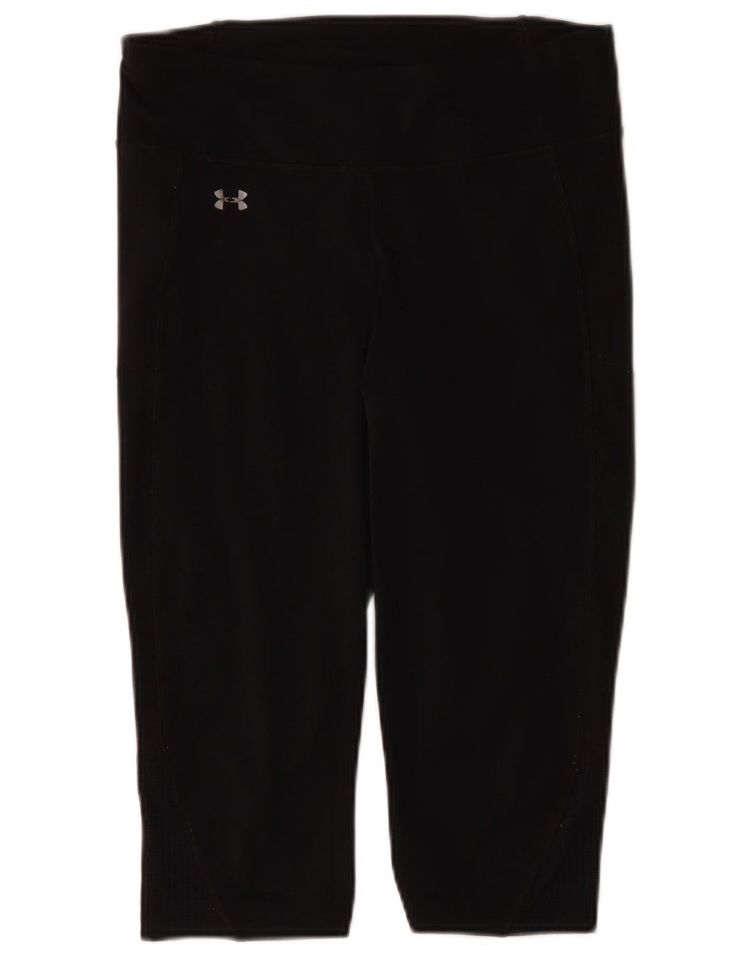 Under Armour Legging Capri Graphique Femme UK 44 Large Noir Polyester