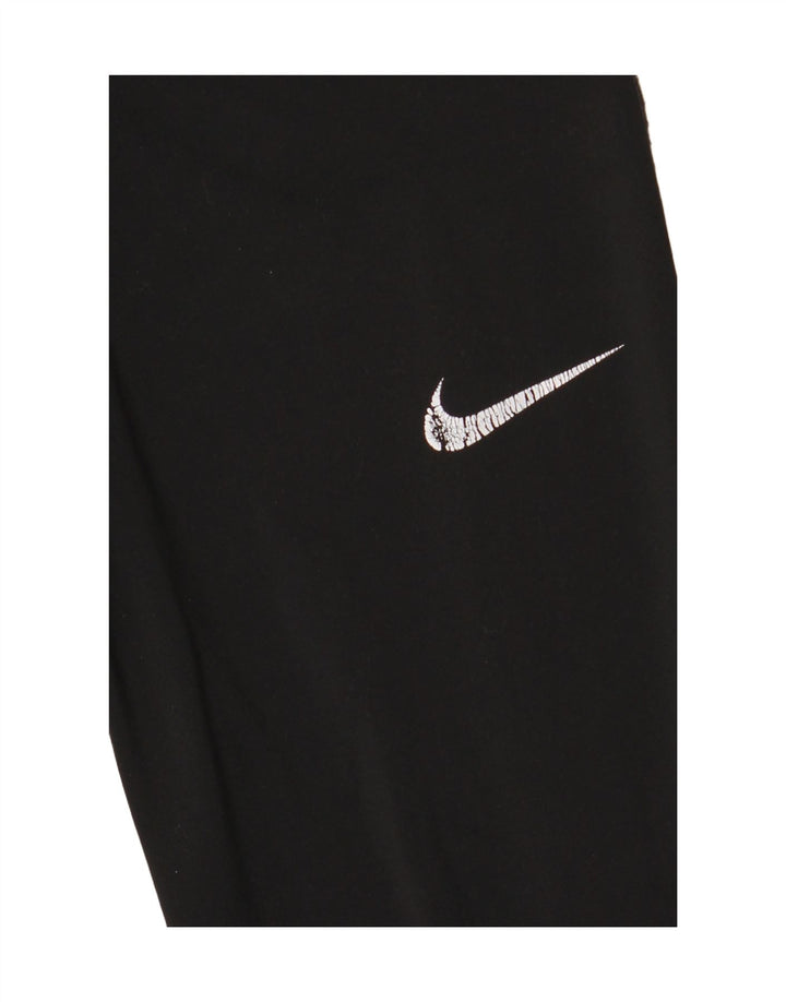 Nike Legging graphique Dri Fit pour femme UK 14 Noir moyen