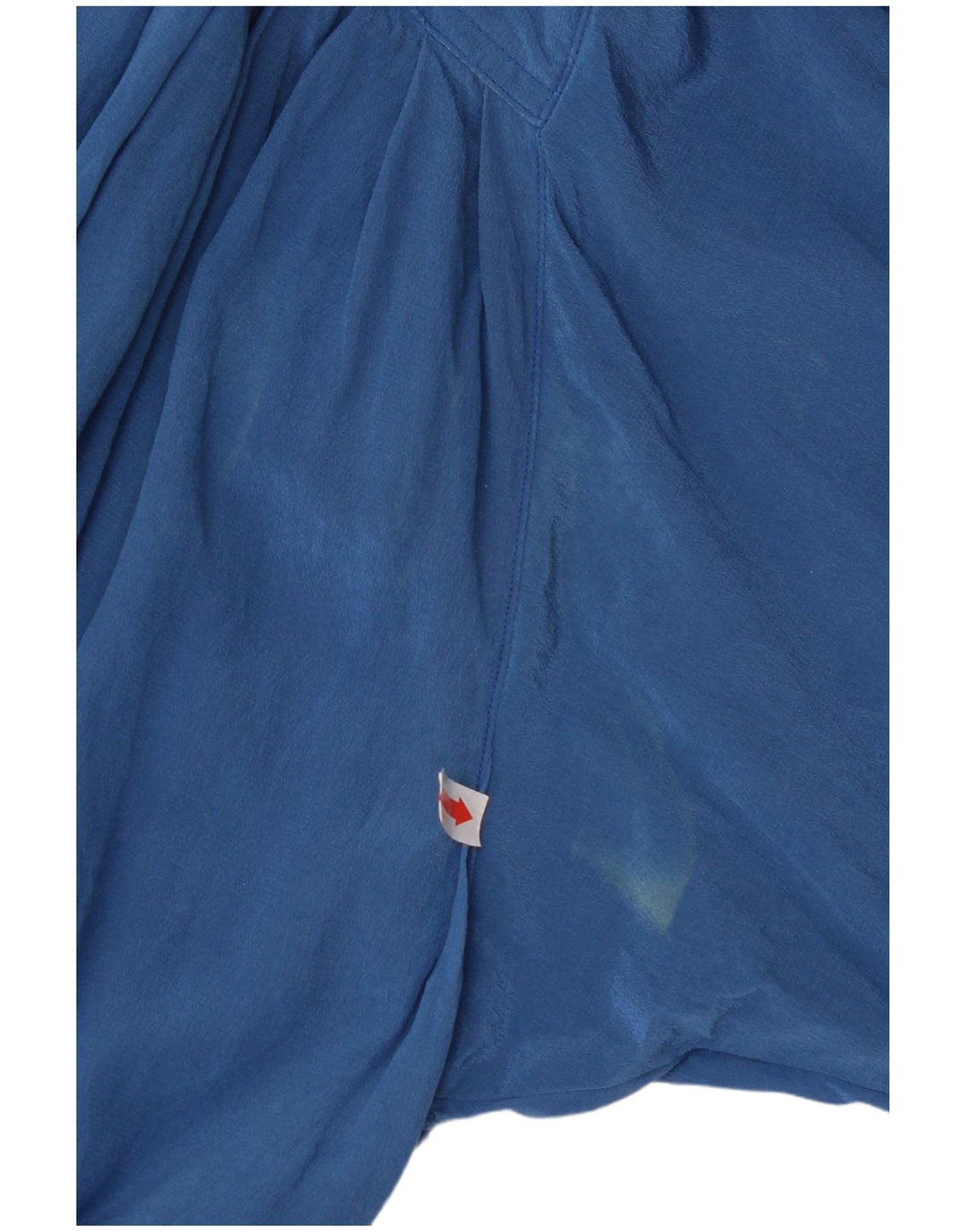 MAX MARA Robe chemise surdimensionnée à manches courtes pour femme UK 12 Bleu moyen
