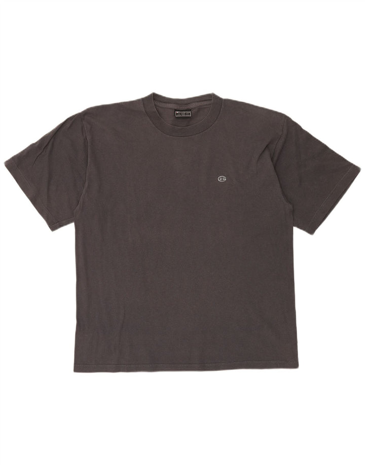 Champion T-Shirt Graphique Homme Grand Gris Coton