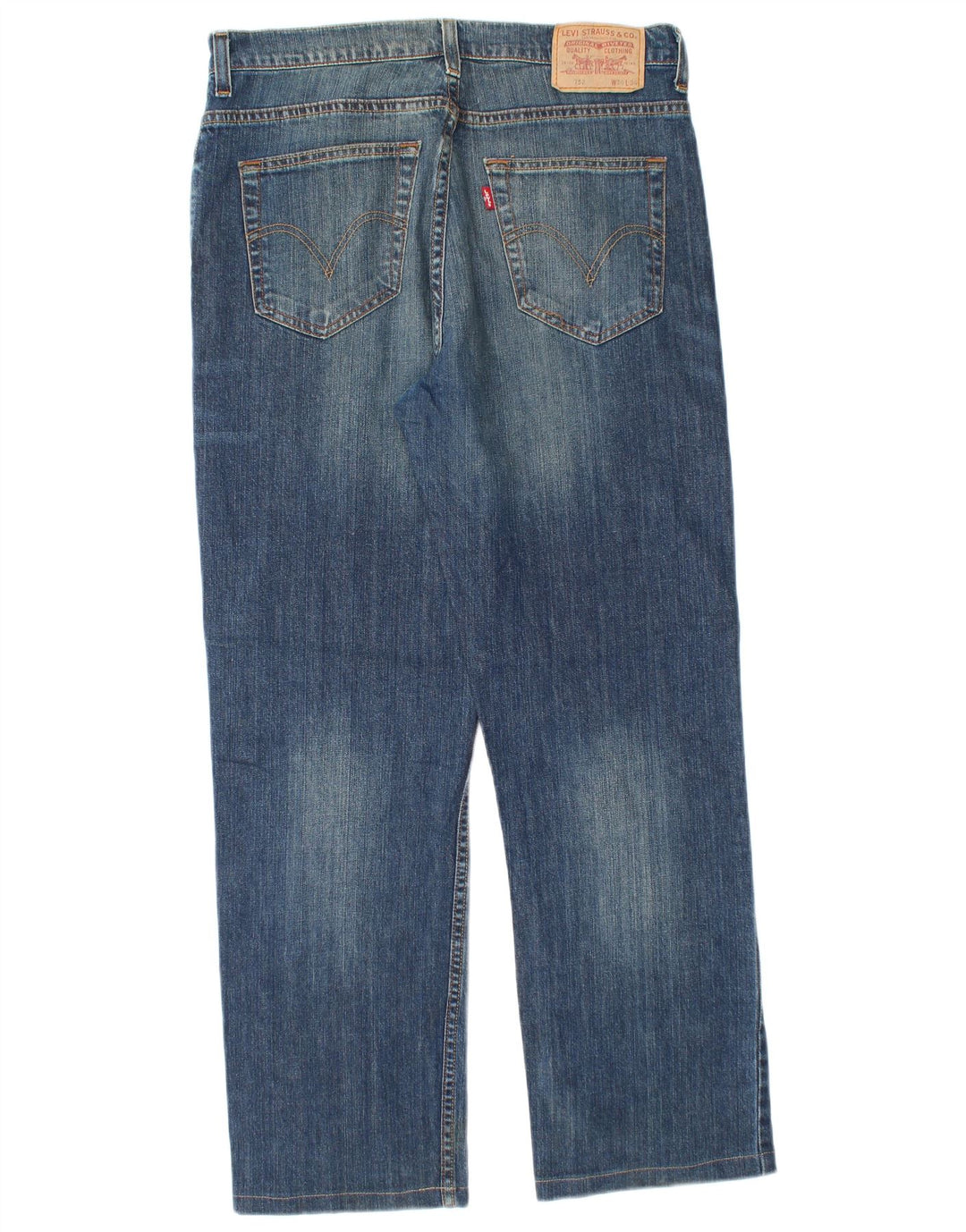 Levi's Jean Droit 752 Homme Bleu W34 L29 Coton