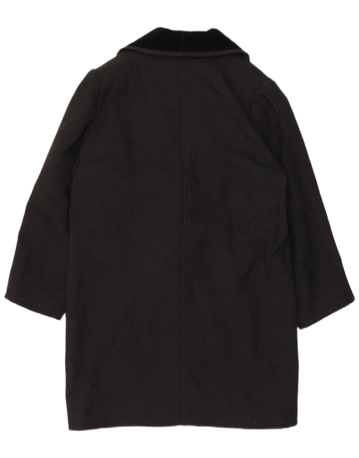 VINTAGE Manteau Femme UK 18 XL Noir