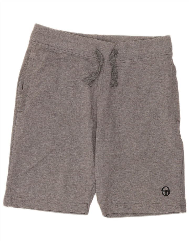 SERGIO TACCHINI Short de Sport Homme Grand Gris Coton
