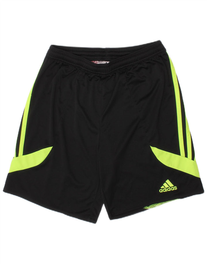 ADIDAS Short de sport Climalite pour garçon 11-12 ans Noir Colourblock