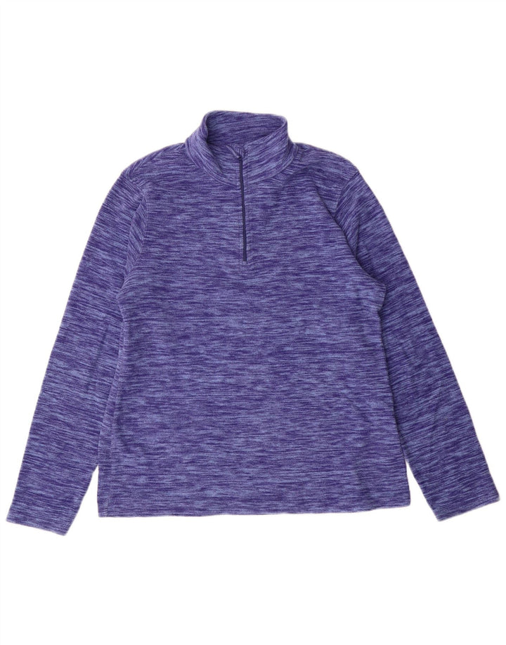 Mountain Warehouse Pull polaire pour femme UK 14 Large Violet Polyester