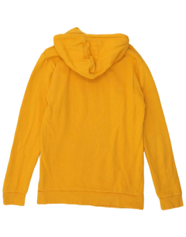 Adidas Pull à capuche graphique pour homme Petit coton jaune