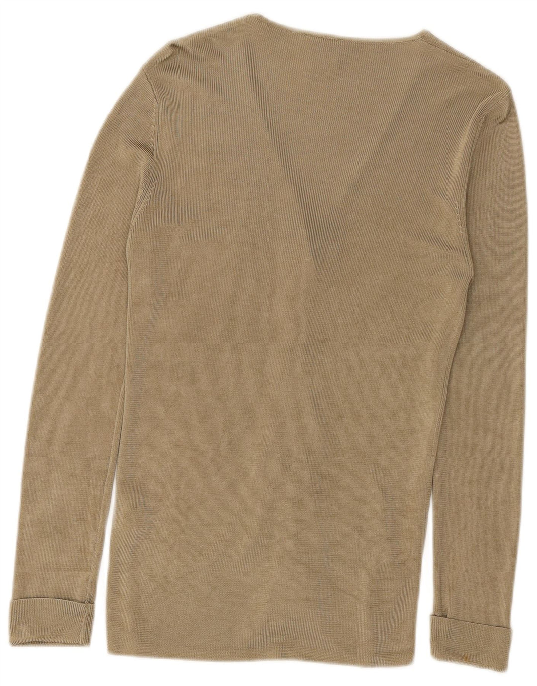 Oui Cardigan pour femme en viscose kaki moyen UK 42