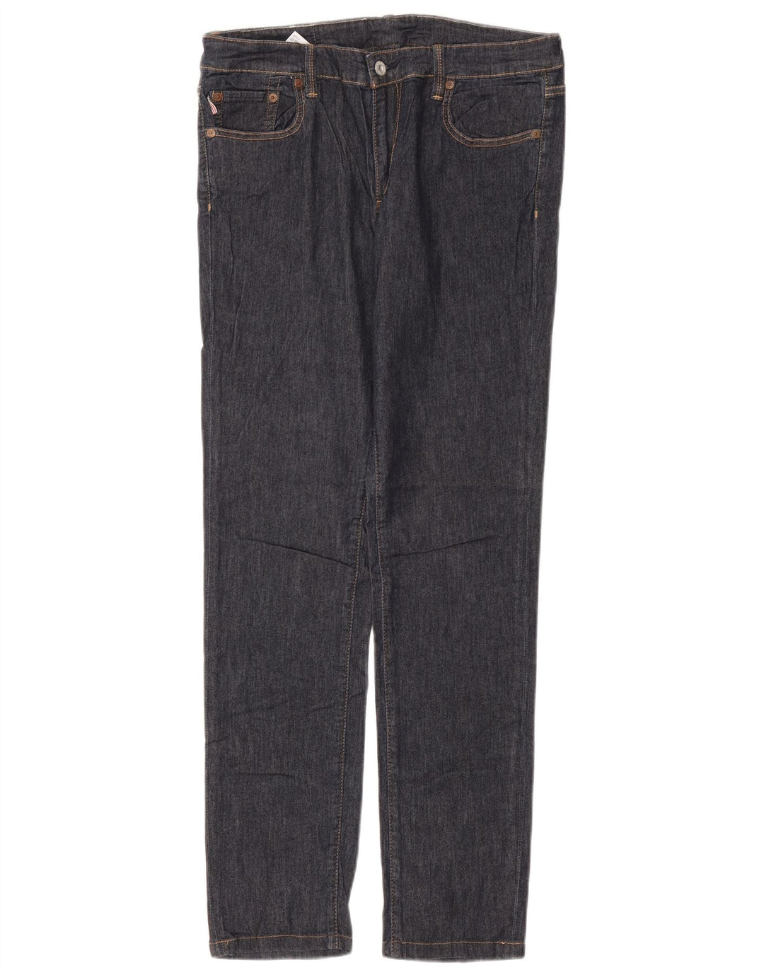 Ralph Lauren Jean droit femme W32 L33 bleu marine coton