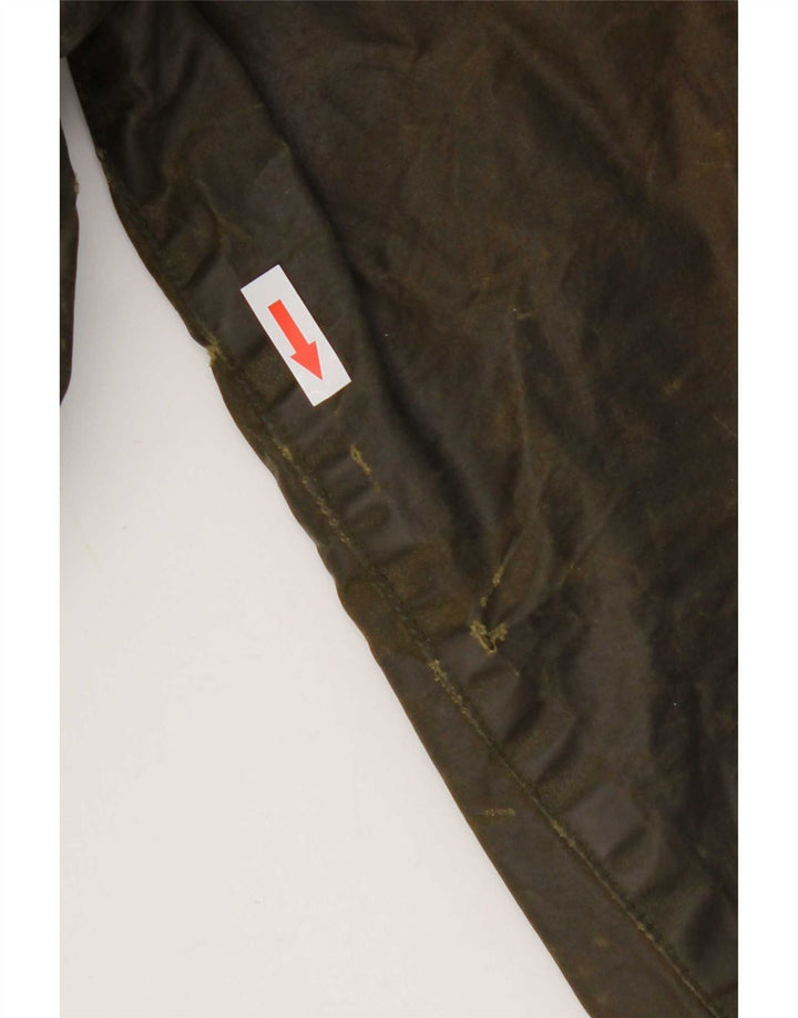 Barbour Mens Gamefair Veste en coton ciré Taille 38 Petit Kaki