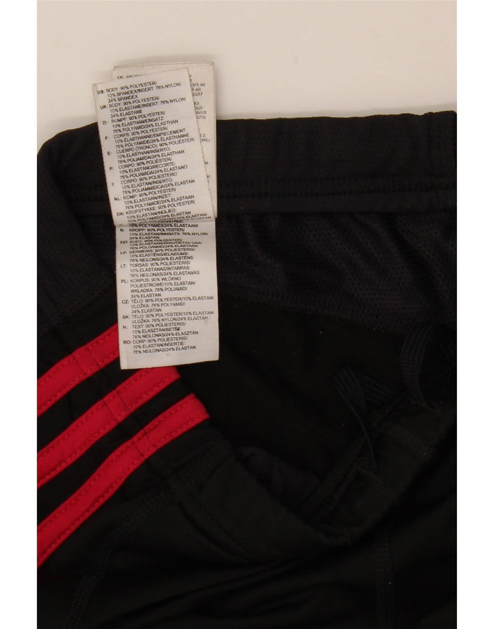Adidas Leggings Femme UK 10 Petit Noir Polyester
