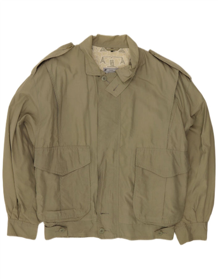 veste militaire homme vintage IT 50 Grand coton kaki