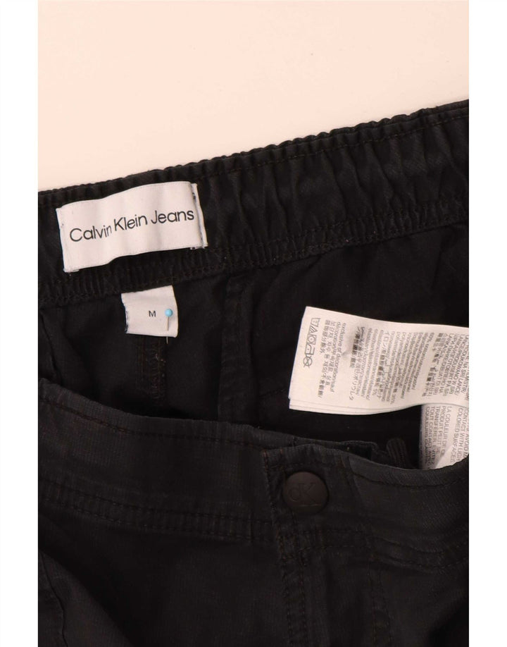 Calvin Klein Pantalon Cargo Joggers Homme Moyen W32 L30 Coton Noir