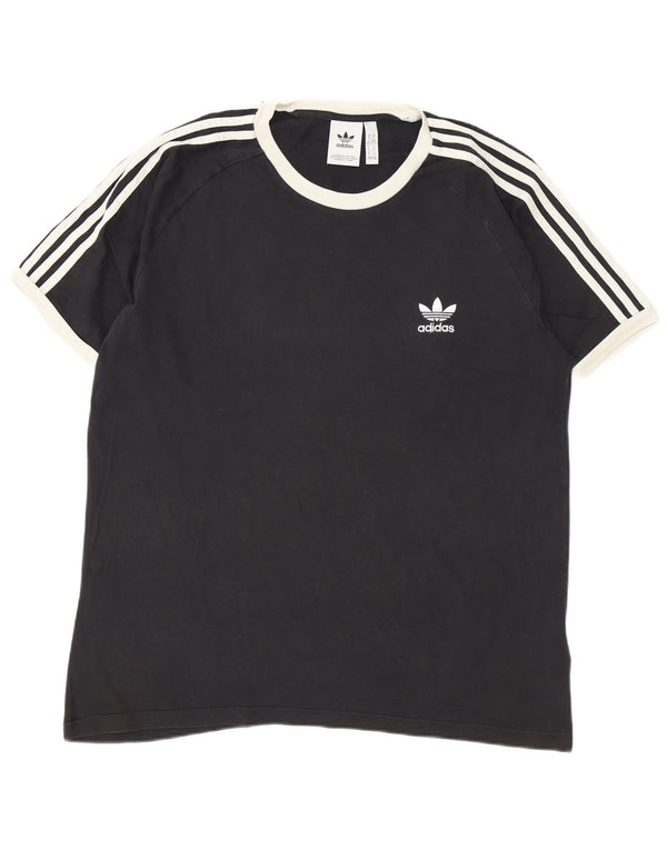 Adidas T-Shirt Homme Top XL Noir Coton