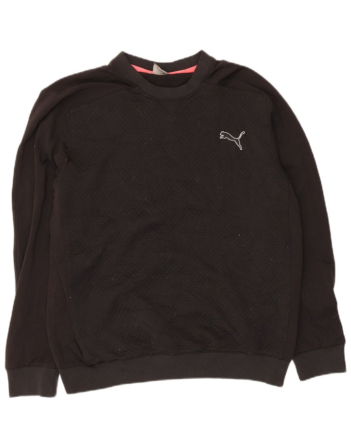 Puma Sweat-shirt pour homme Noir Taille L