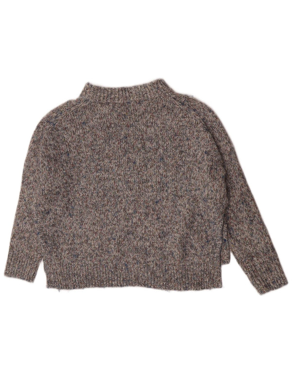 Cos Pull à col roulé pour femme Coupe décontractée UK 6 XS Gris moucheté