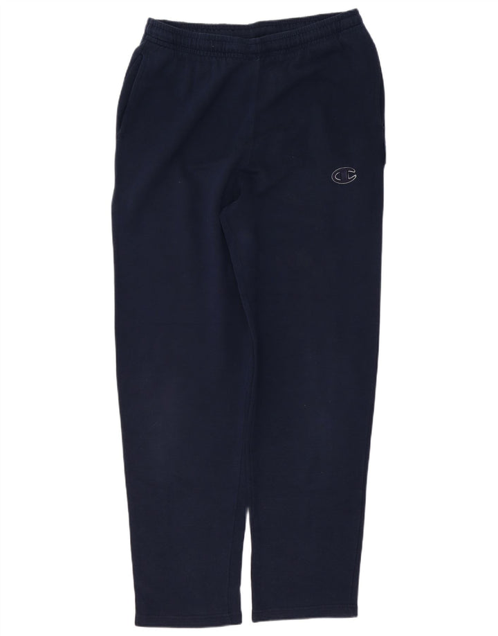 Champion Pantalon De Survêtement Homme Large Bleu Marine Coton