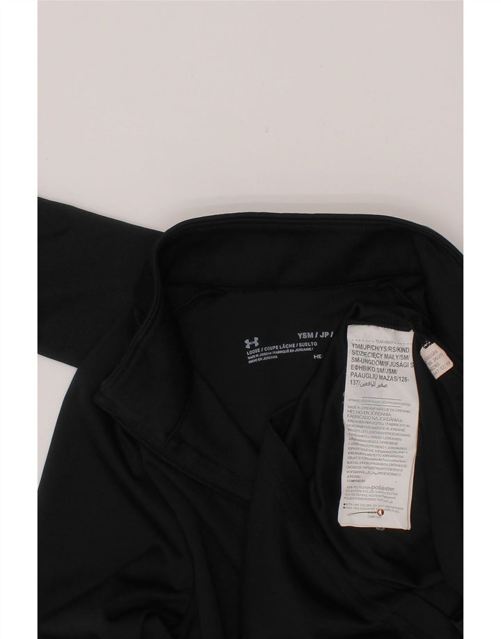 UNDER ARMOUR Haut de survêtement Heat Gear pour garçon 7-8 ans Petit Noir