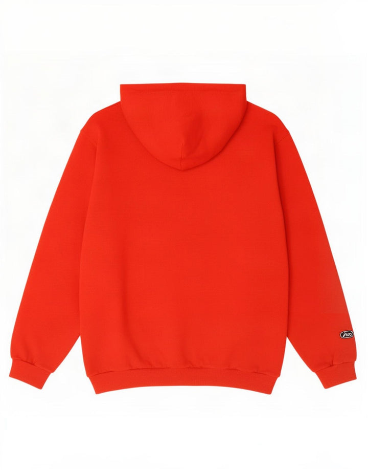 Ducati Pull à capuche graphique pour homme Rouge moyen Polyacrylique