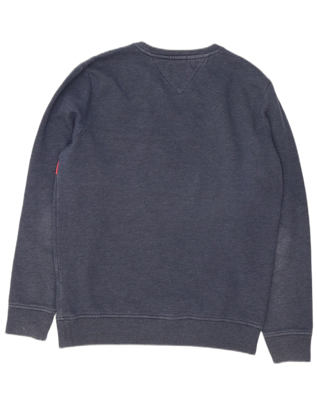 Tommy Hilfiger Sweat-Shirt Graphique Homme Bleu Marine Moyen Colorblock