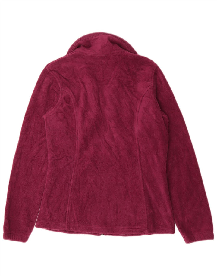 Columbia Veste Polaire Femme UK 10 Petit Bordeaux Polyester