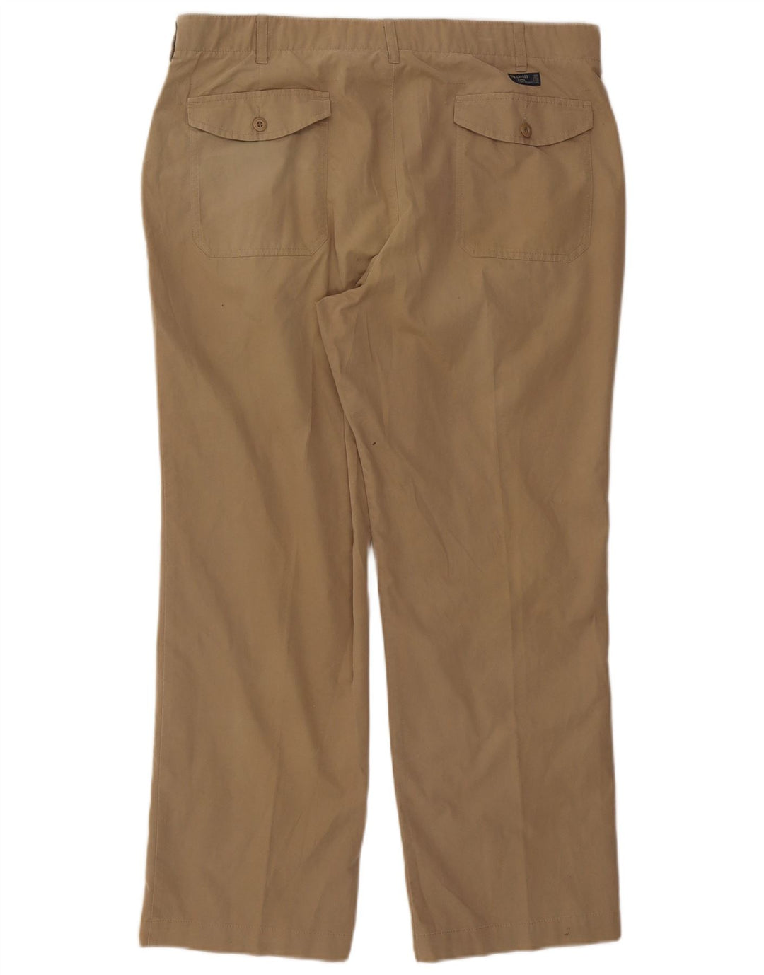 Marks & Spencer Pantalon Chino Bootcut Bleu Harbor Homme W38 L29 Beige