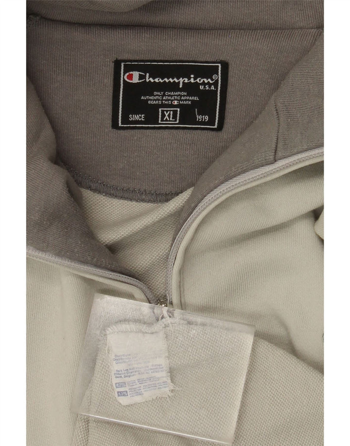 CHAMPION Veste de Survêtement Homme XL Beige Coton