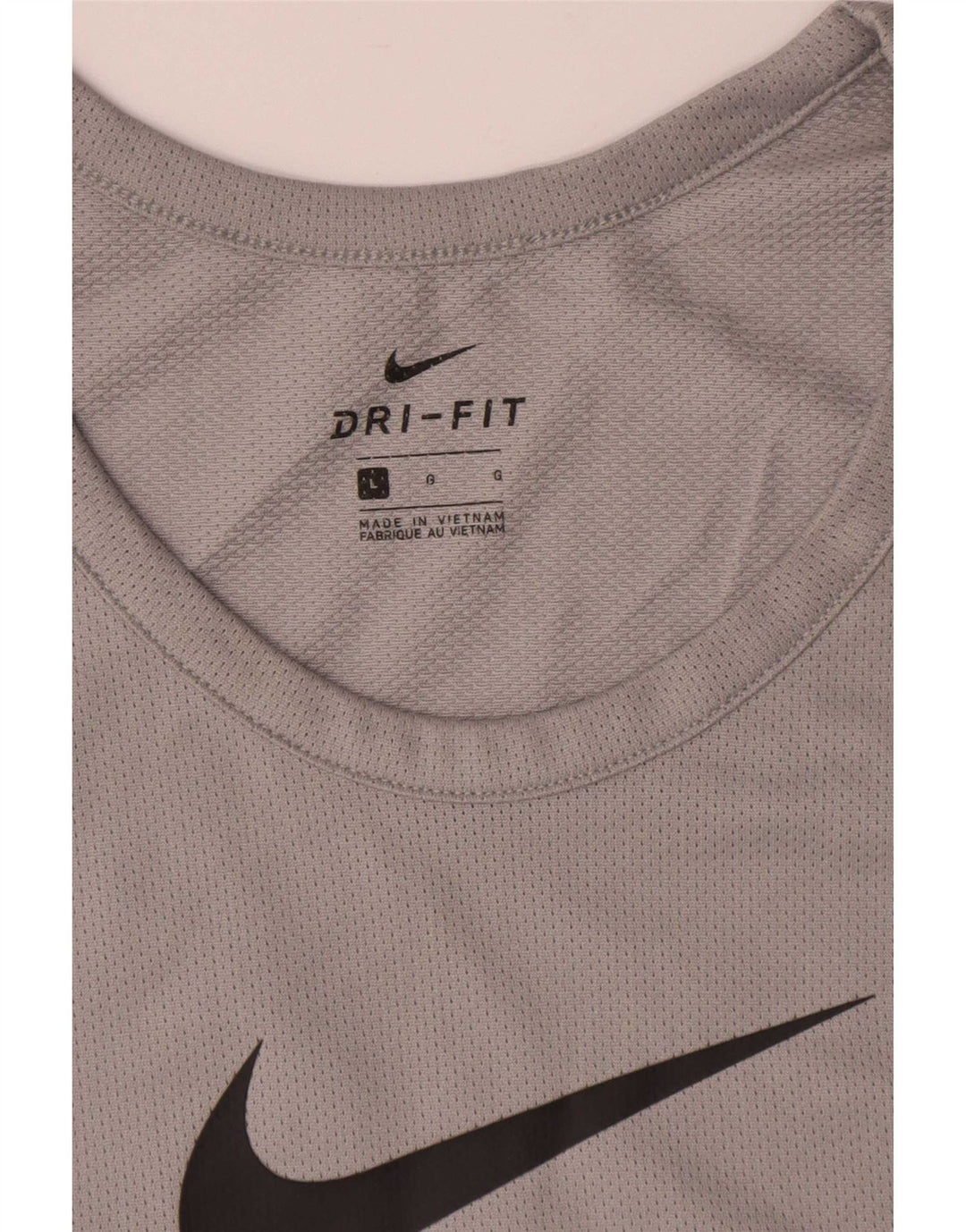 Nike Hommes Dri Fit Graphic Débardeur Grand Gris Polyester