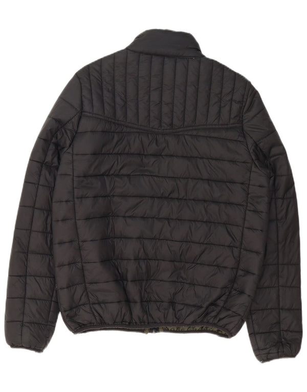 Urban Classics Veste matelassée pour hommes UK 36 Small Noir Polyester
