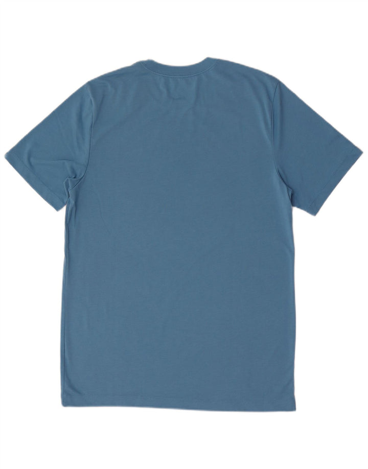 Nike Homme Dri Fit Graphic T-Shirt Haut Bleu Moyen