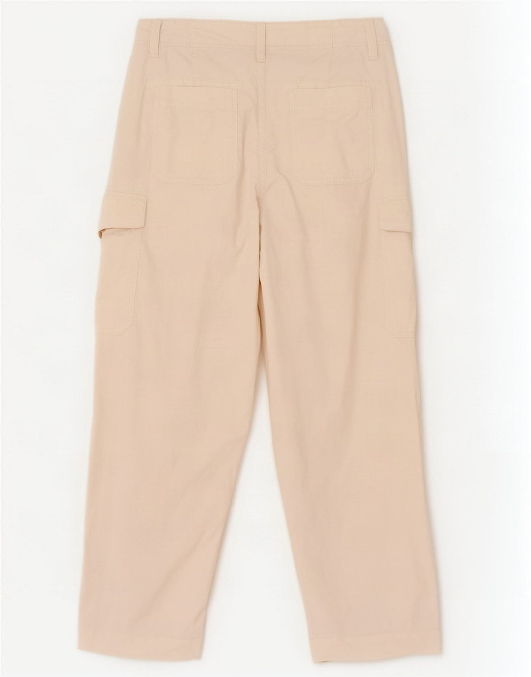 Marks & Spencer Pantalon cargo pour femme UK 14 Large W34 L29 Blanc cassé