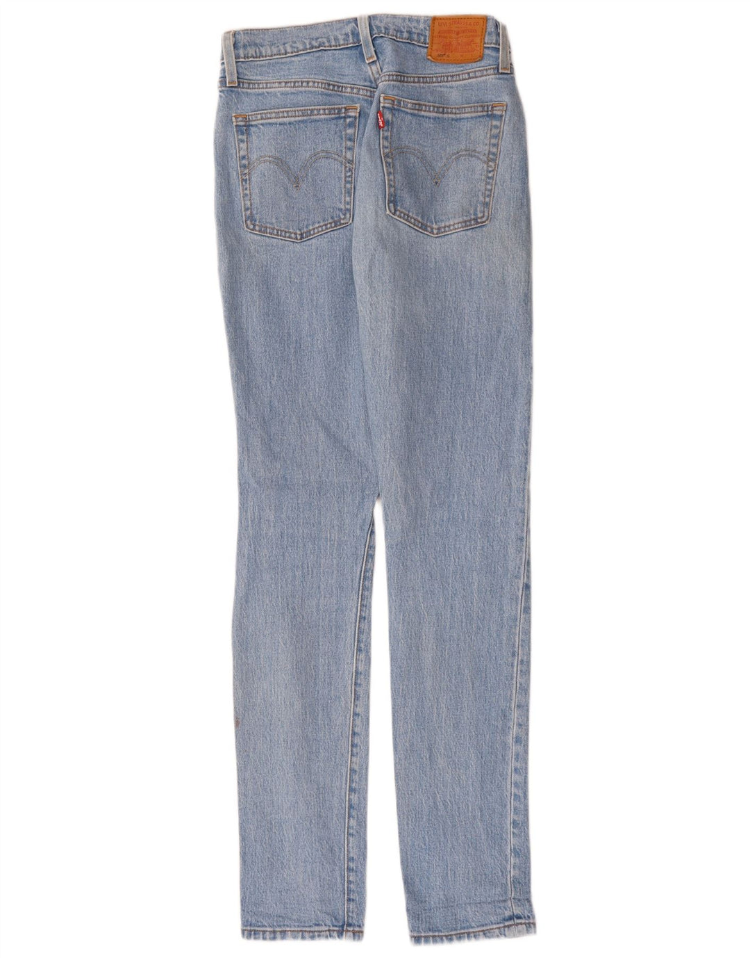 Levi's Jean Slim 501 Femme W25 L32 Bleu Coton
