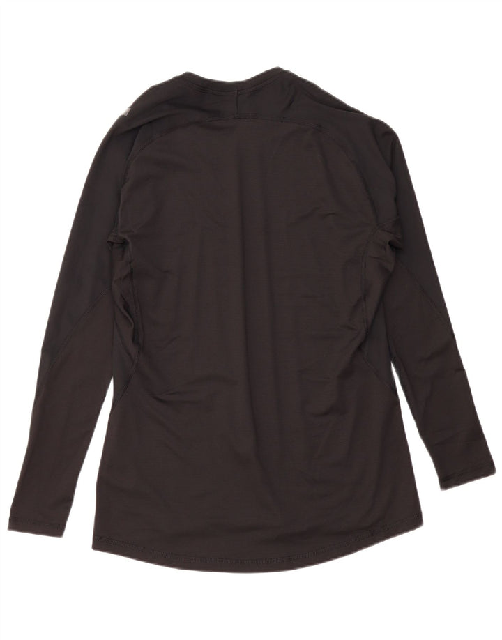 Adidas Femmes Climacool Top Manches Longues UK 18 XL Noir Polyester