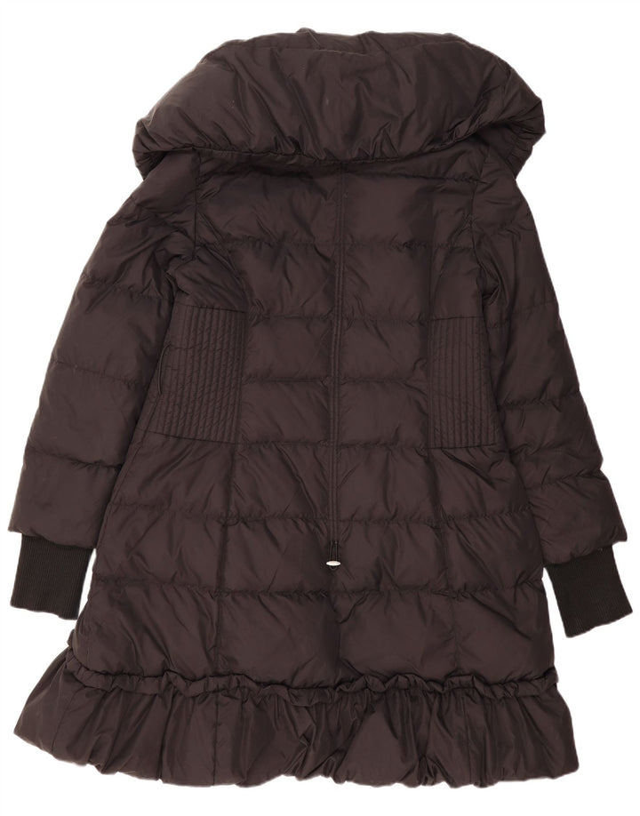Karen Millen Manteau rembourré pour femme UK 14 Large Noir Polyamide