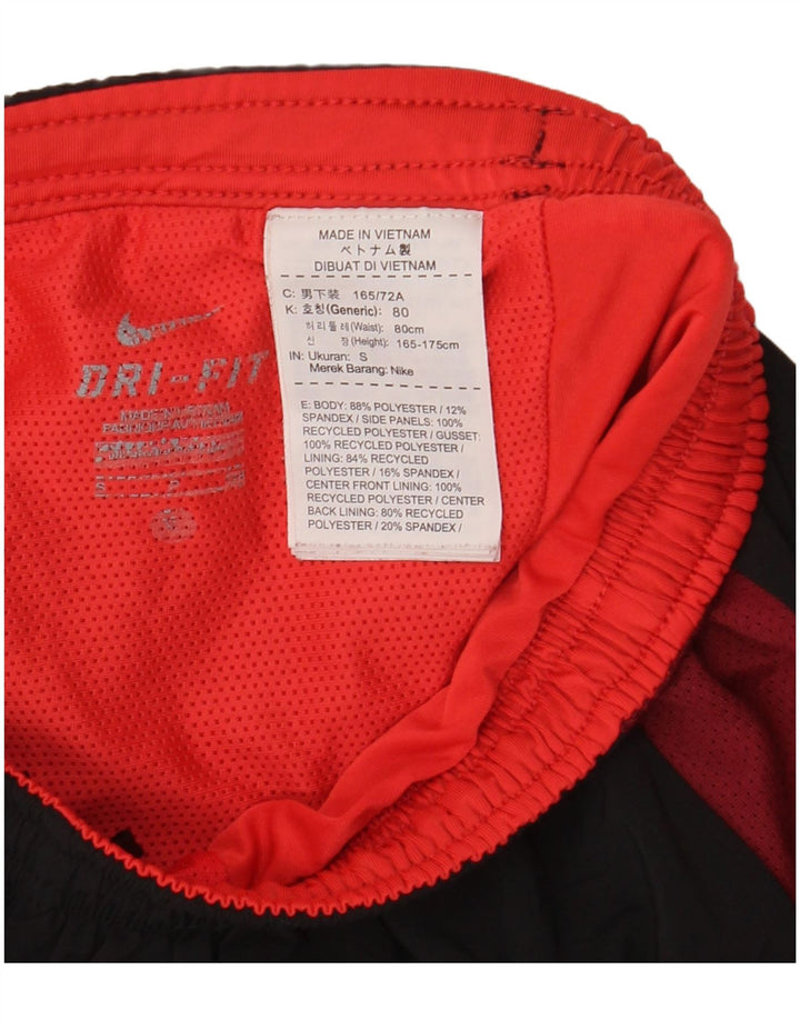 Nike Short de sport Dri Fit pour homme Taille S en polyester color block noir