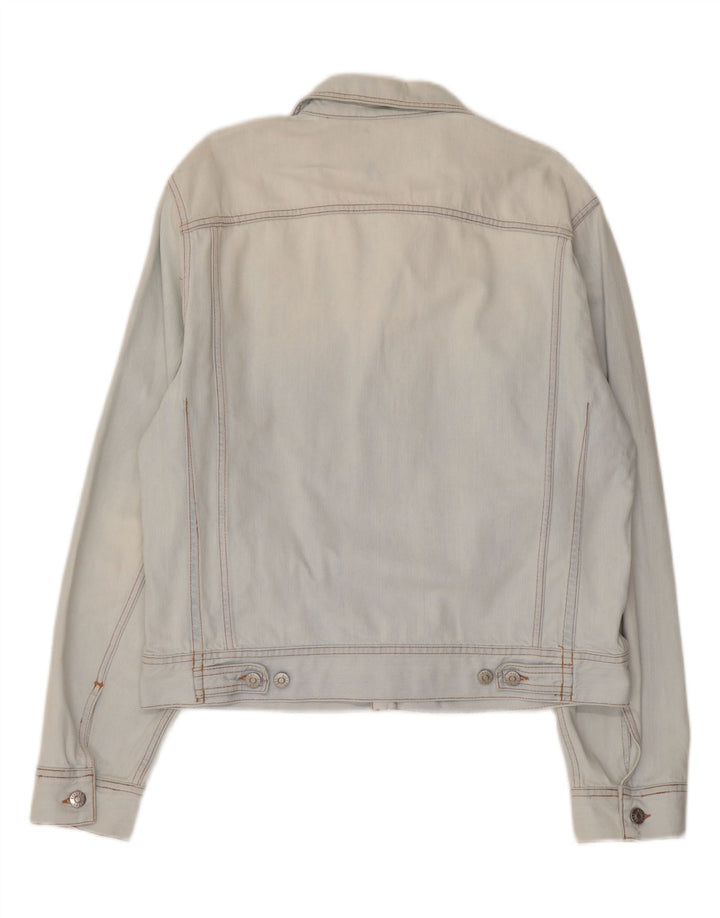 KILLER LOOP Veste en Jean Homme UK 42 XL Bleu Coton
