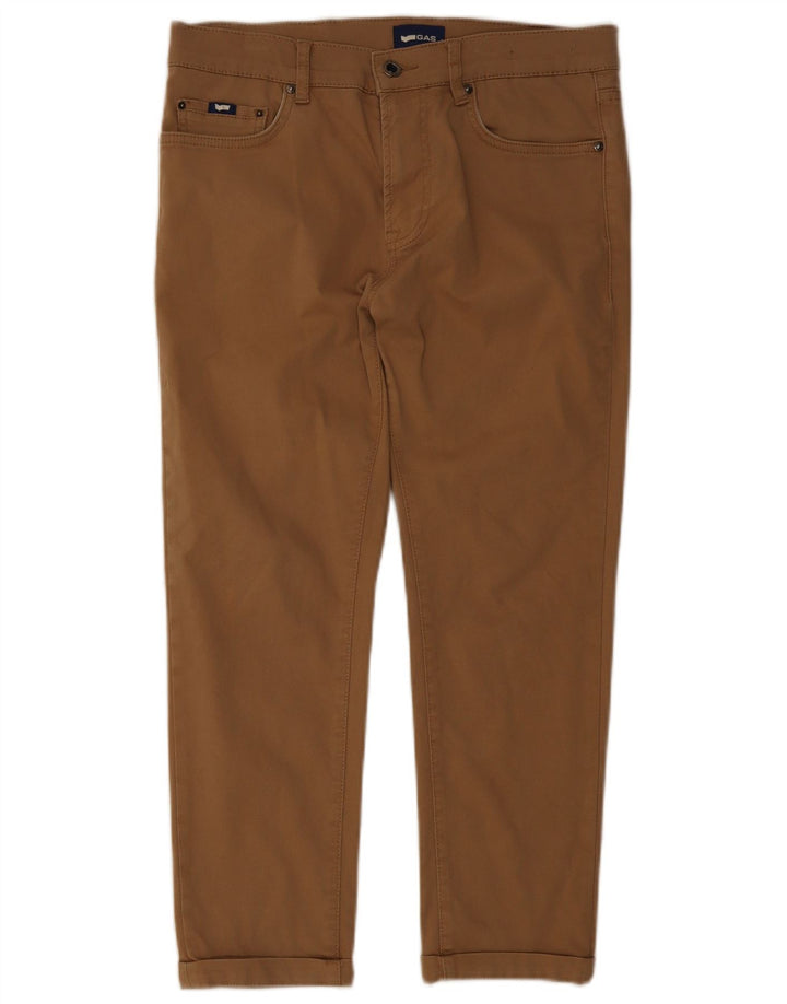 Gas Pantalon court homme W32 L24 Beige