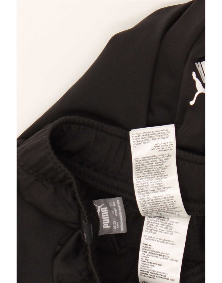 Puma Pantalon de Survêtement Garçon 13-14 ans Noir Polyester