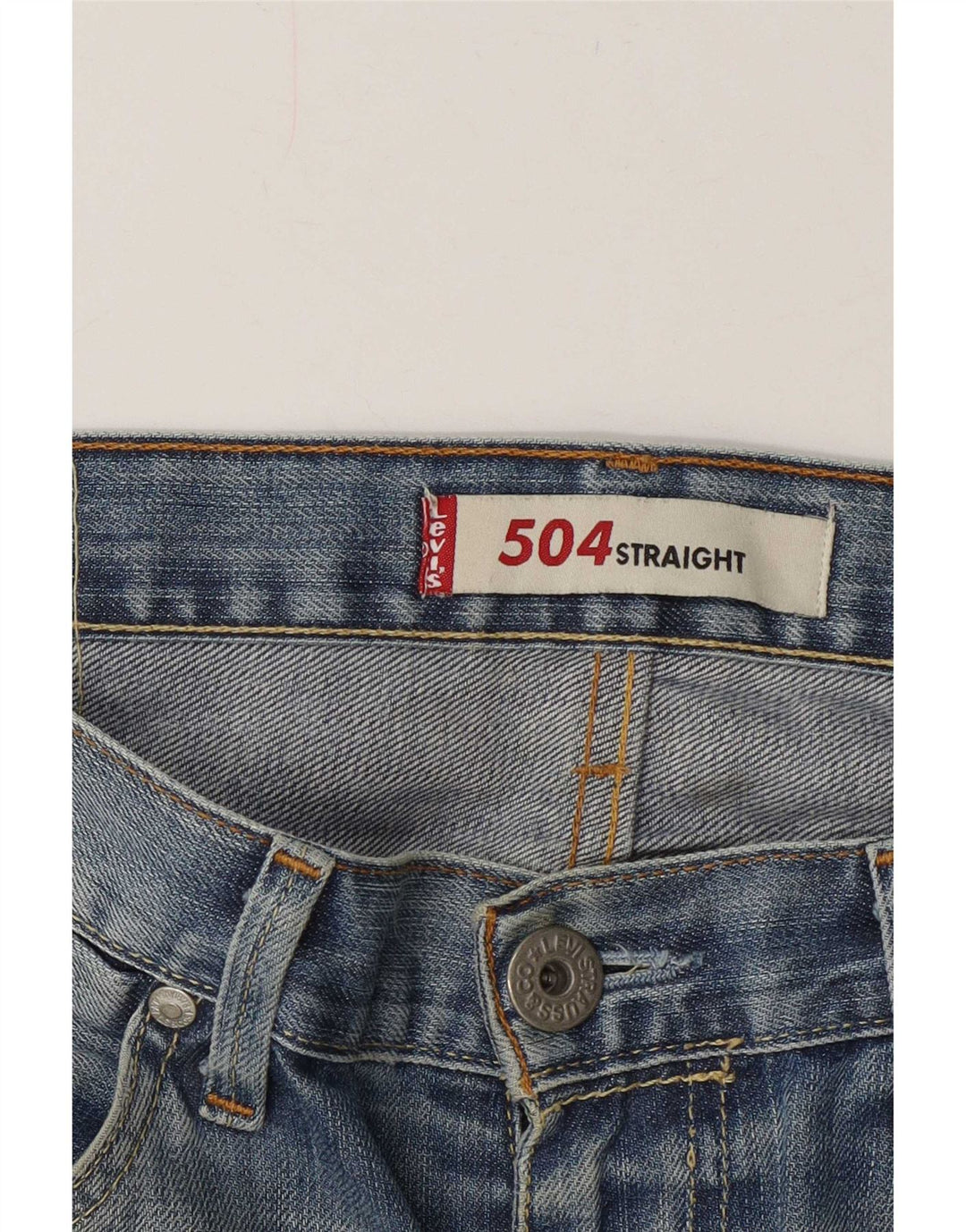 Levi's Jean Droit 504 Homme Bleu W36 L30