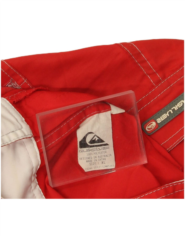 Quiksilver Short de Bain Homme XL Rouge Polyester