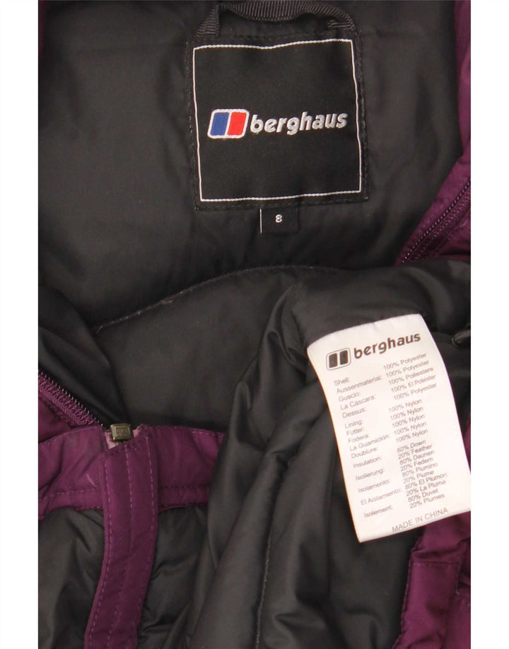 Berghaus Veste matelassée pour femme UK 8 Small Violet Polyester