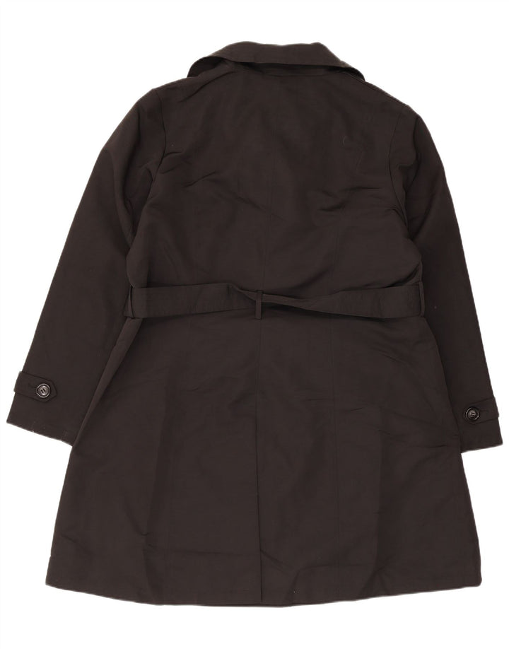 Marks & Spencer Trench-Coat Femme UK 18 XL Noir Polyester