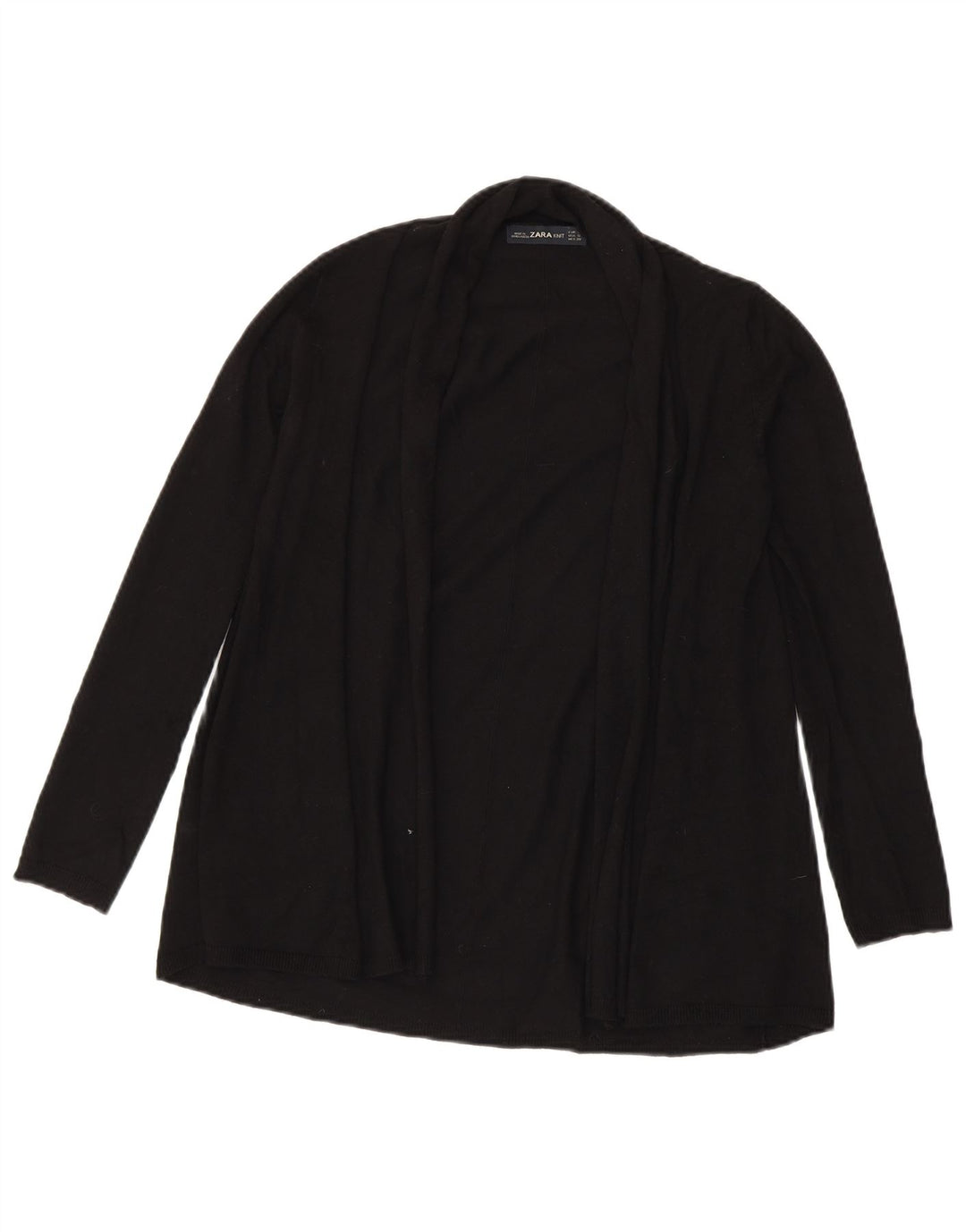Zara Cardigan ouvert pour femme UK 10 Small Noir