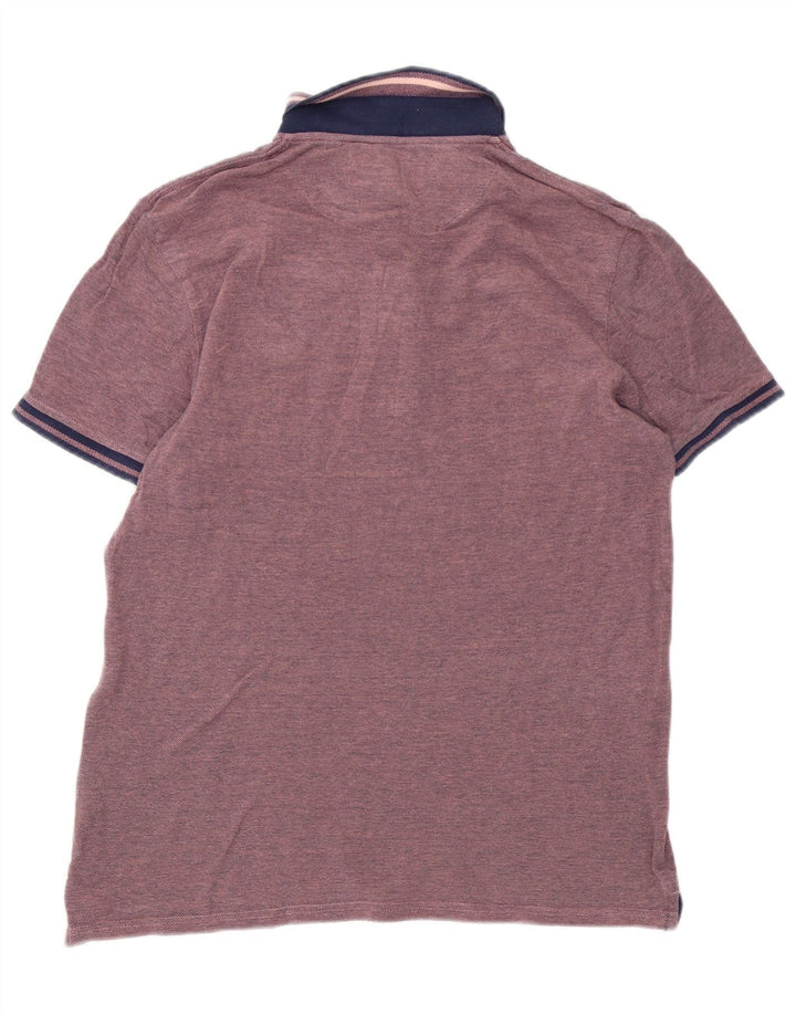 Lyle & Scott Polo Homme Large Rose Coton