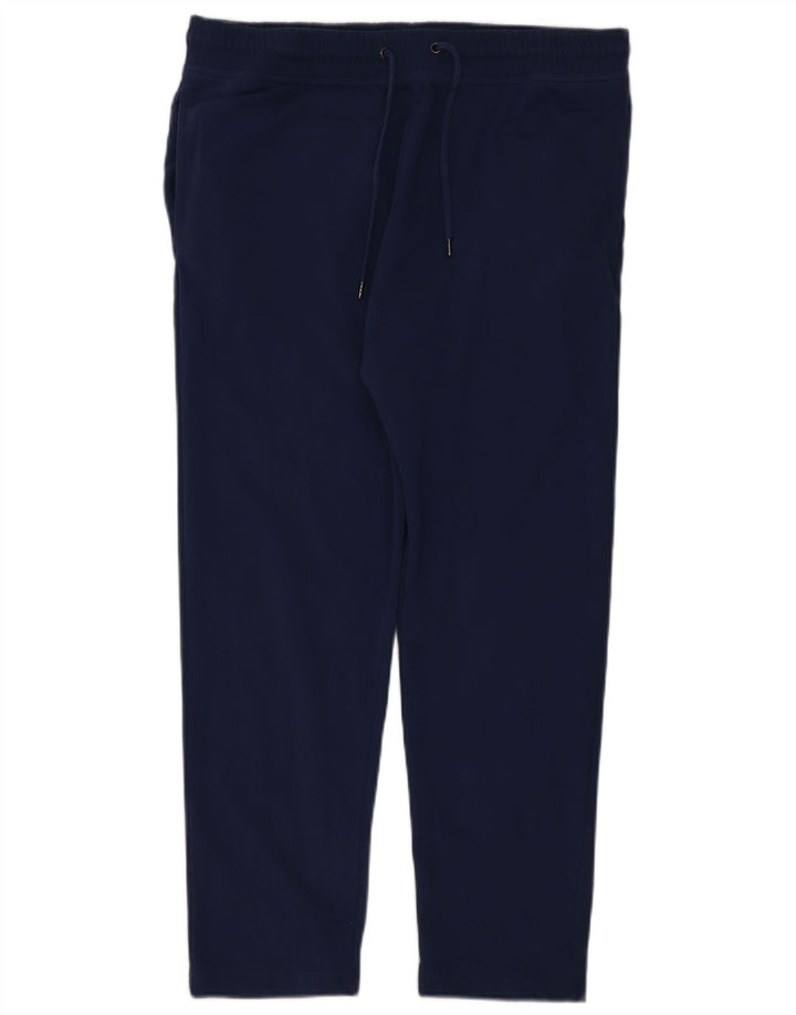 Marks & Spencer Pantalon de survêtement pour homme en coton bleu marine Large