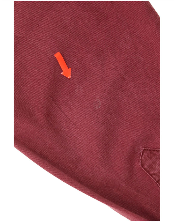 Wrangler Chemise Homme Coton Bordeaux Moyen