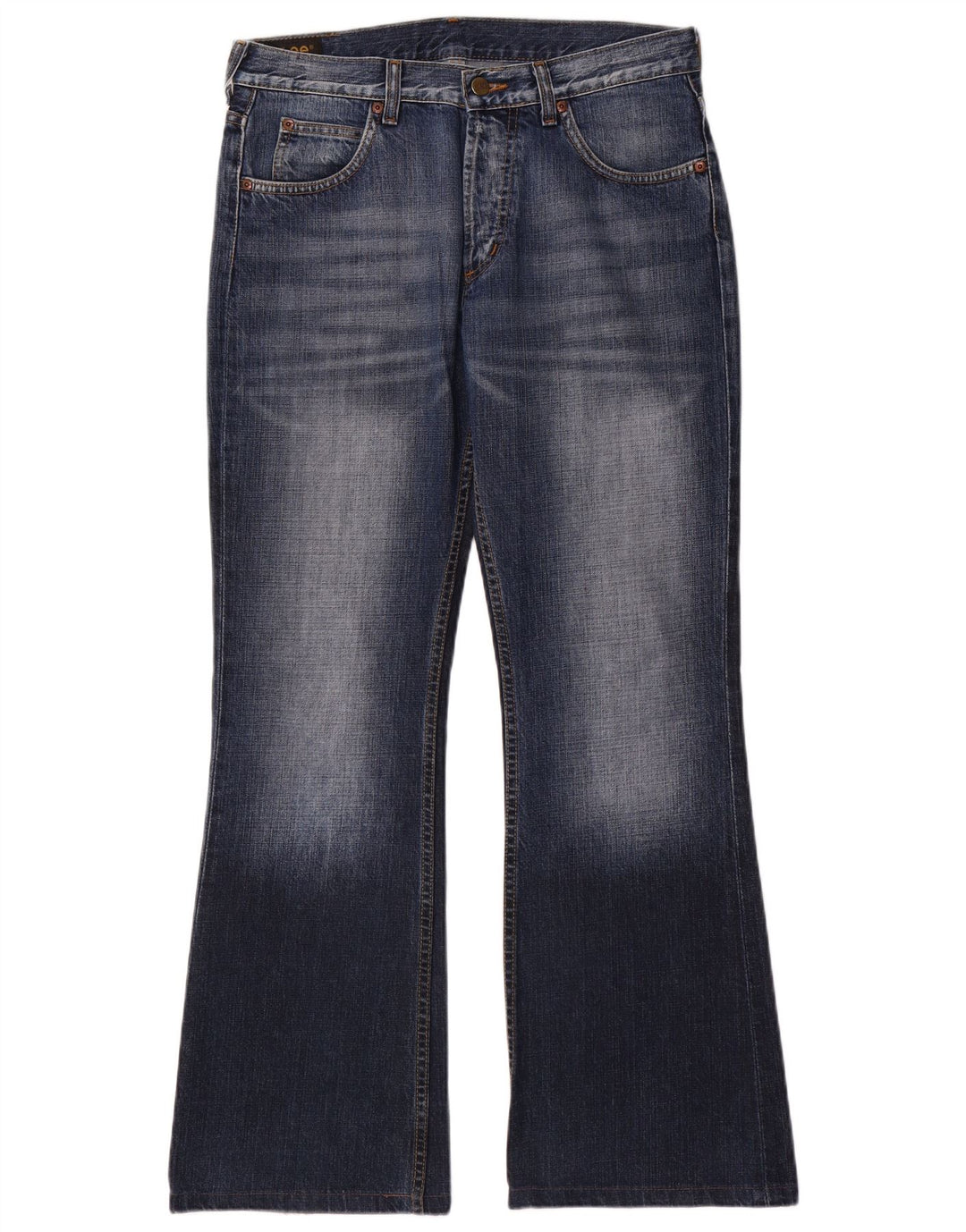 Lee Jean Bootcut Denver Homme W33 L32 Bleu Marine Coton