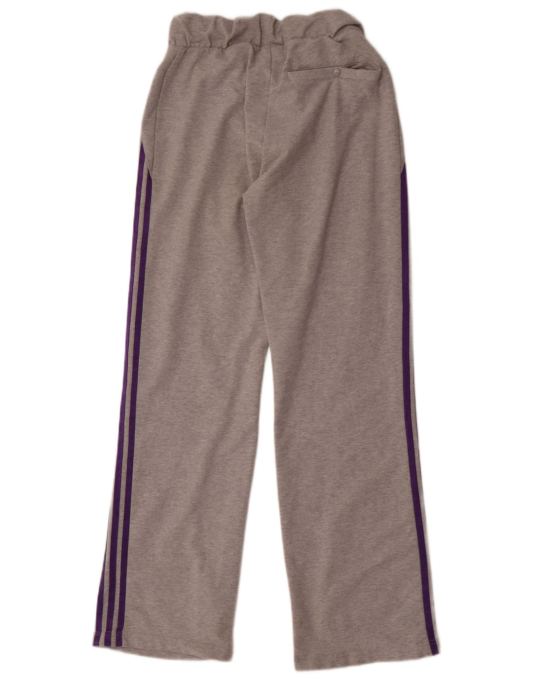 Adidas Pantalon de survêtement pour femme UK 12 Gris moyen Coton