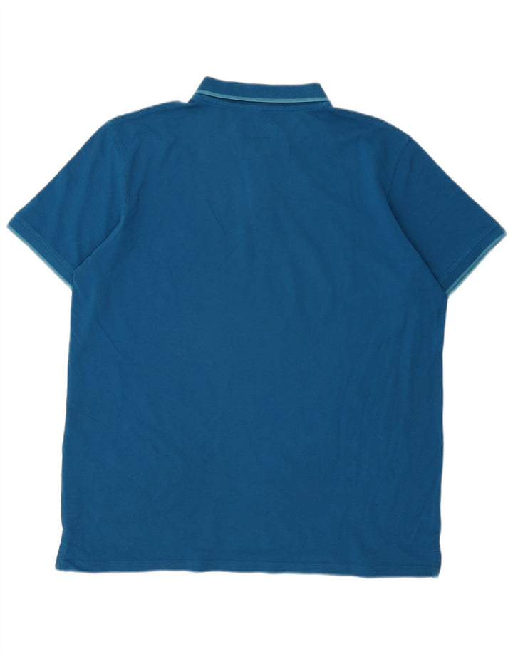 Carrera Polo Homme 2XL Bleu Coton