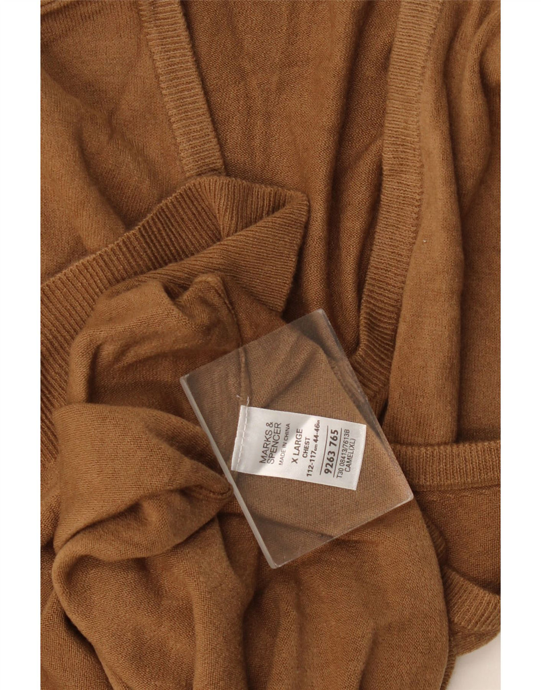 Marks & Spencer Débardeur Vest Homme XL Beige Acrylique